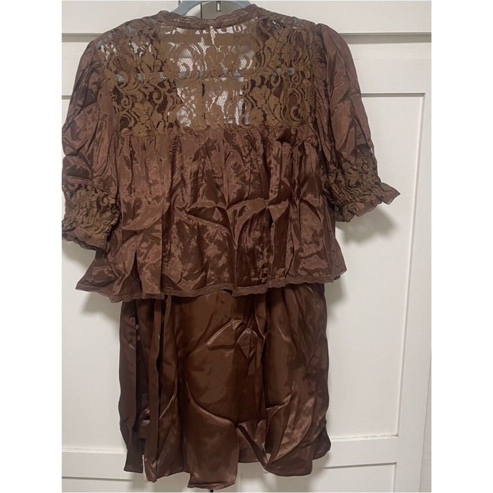 NWT Free People Lenna Set in Chocolate Gelato Sz S NWT - Picture 9 of 9